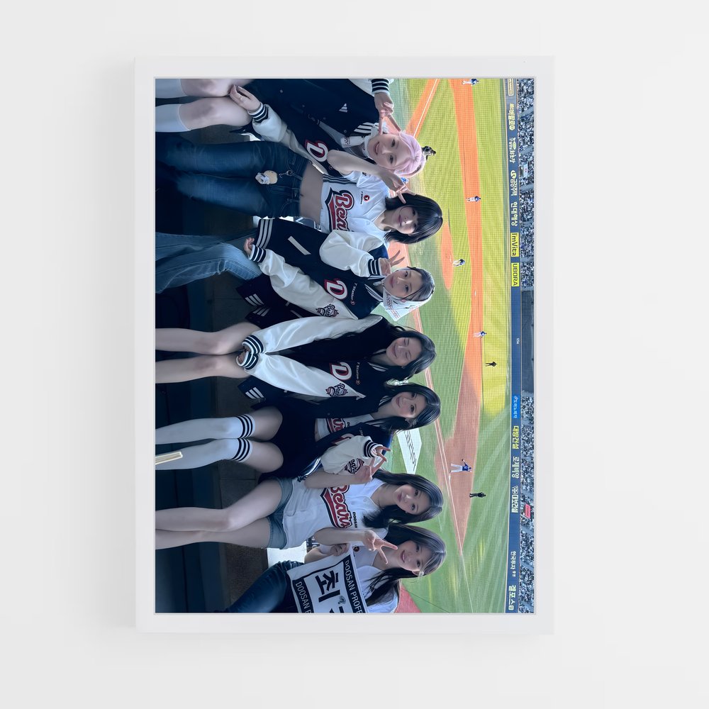 Poster Les Championnes du Diamant – affiche Baseball (vue 3)